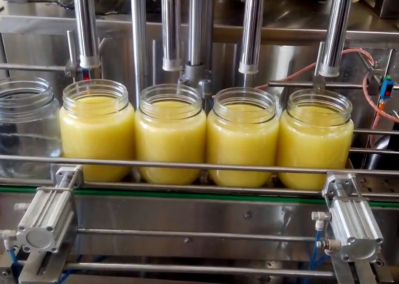 Machine de remplissage de ghee