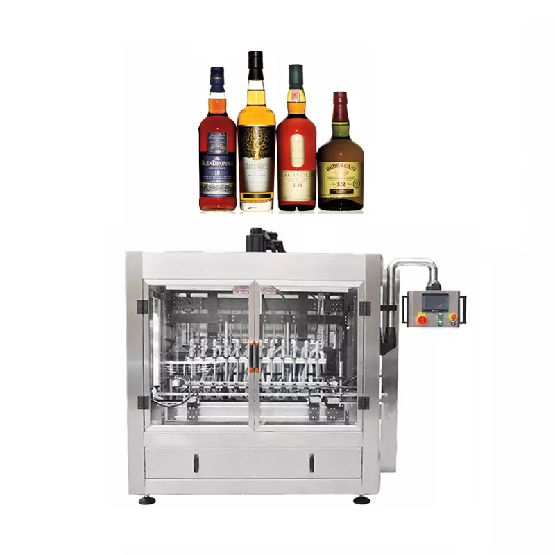 Machine de remplissage de bouteilles d'alcool