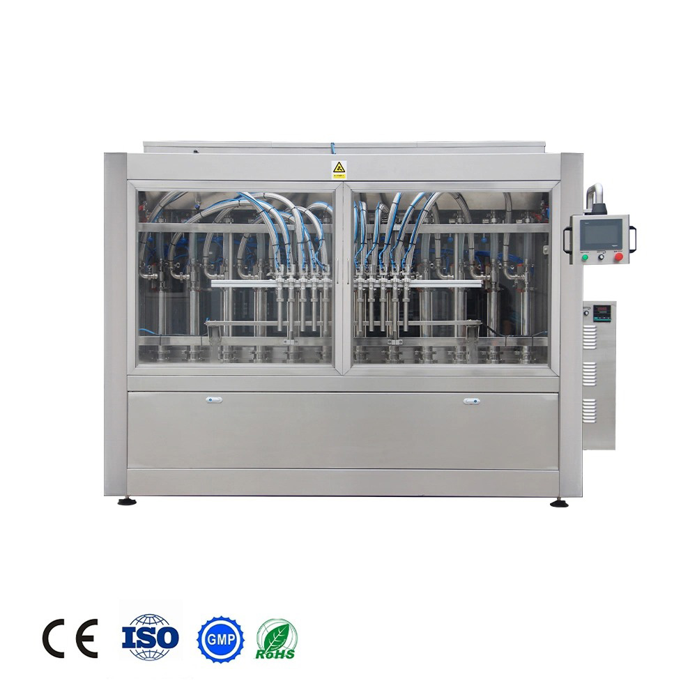 Machines de remplissage de liquide servo volumétriques